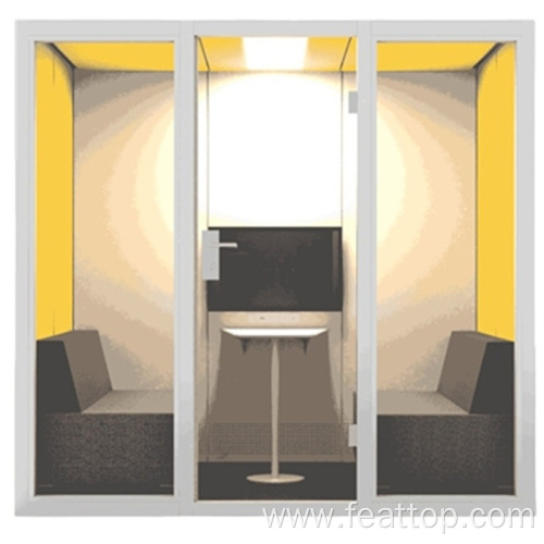 Cabin Meeting Pod Acoustic 4 Person Meeting Booth